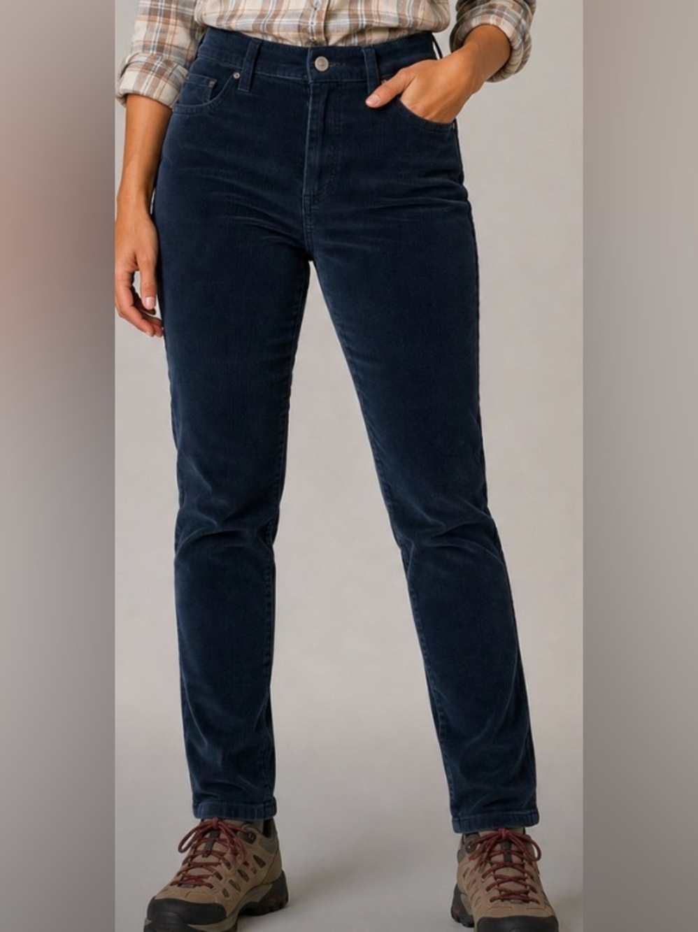 Patagonia Dark Blue Women's Fitted Corduroy Pants Size 29| 8